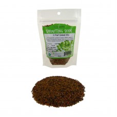 3 Part Salad Sprout Seed Mix - 1 Lbs - Handy Pantry Brand: Certified Organic Sprouting Seeds: Radish, Broccoli & Alfalfa: Cooking, Food Storage or Delicious Salad Sprouts   566878688